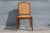 Mid-Century Modern Carved Walnut/ Caned Dining Chairs - Set of 6 For Sale In Miami - Image 6 of 11