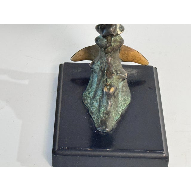 Brutalist Bronze Dolphin Sculpture, France, 1970s For Sale - Image 6 of 10