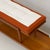 1950s Mid-Century Bench with Seating Pad, 1950s For Sale - Image 5 of 6