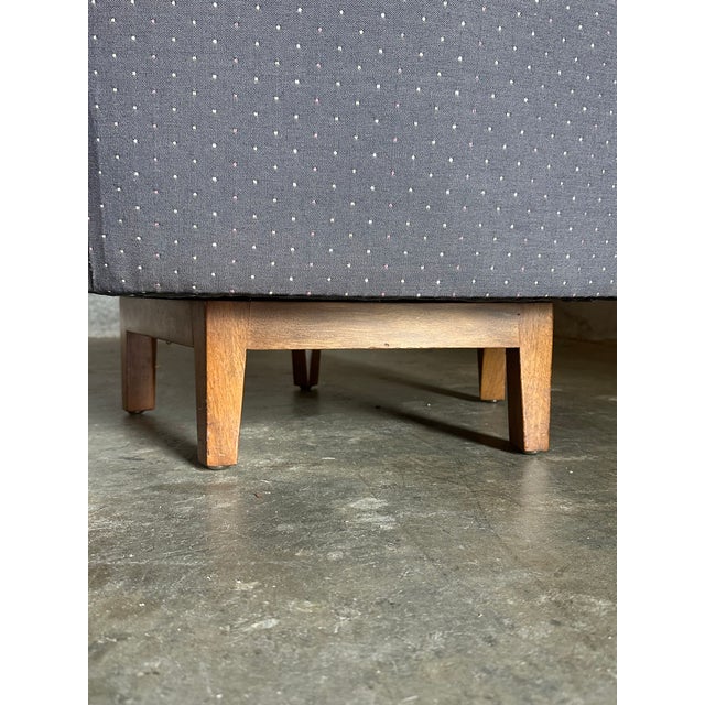 1950s Edward Wormley for Dunbar Swivel Chair- Unmarked For Sale In Philadelphia - Image 6 of 10