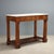 Empire Console Table in Poplar and Walnut, 1800s For Sale - Image 11 of 11