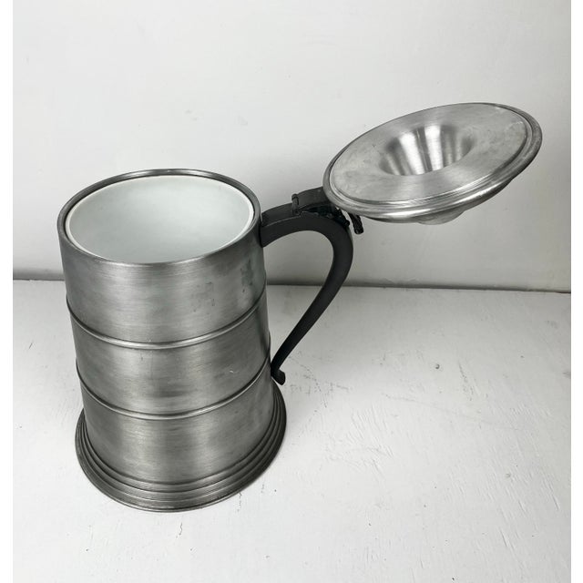 Mid Century Seymour Mann Pewtertone Olde Tankardware Stein