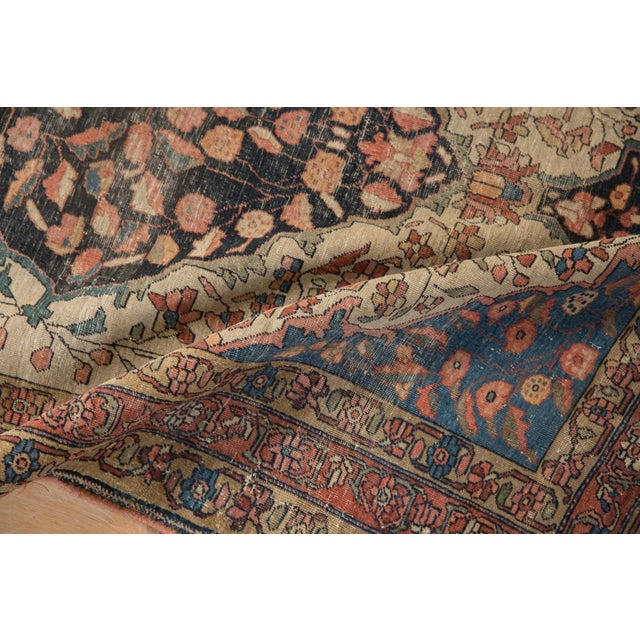 Traditional Antique Fine Farahan Sarouk Rug - 3'4" X 4'9" For Sale - Image 3 of 12