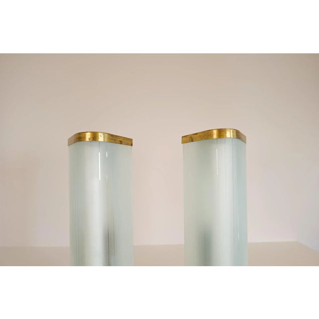 Purple Extra-Large Mid-Century Modern Wall Lamps Attributed to Asea, Set of 2 For Sale - Image 8 of 13