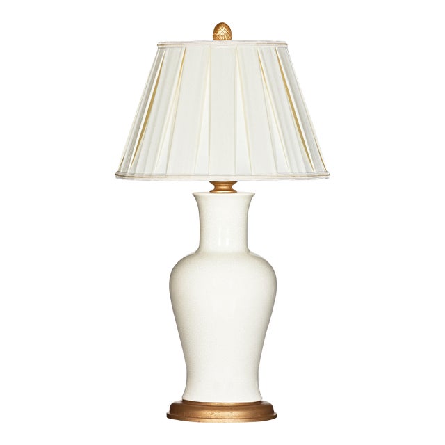 Bradburn Home Amelie Blanc Couture Lamp For Sale