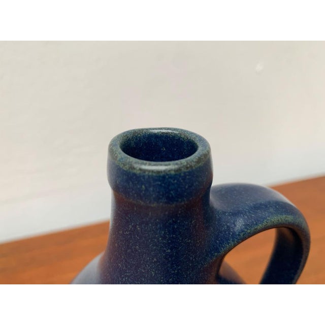 Vintage German Ceramic Jug by Pino Horst Pint for Satemin Pottery For Sale - Image 5 of 18