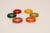 1930s 1930s Art Deco Multi-Color Bakelite Napkin Rings - Set of Six For Sale - Image 5 of 16