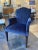 Century Furniture Trevor Armchair in Blue Velvet For Sale - Image 10 of 10