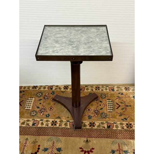 Gothic Roman Thomas Foggy Glass Drink Table For Sale - Image 3 of 10