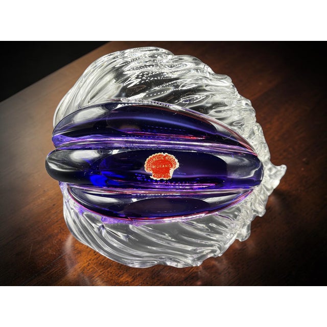 Gold Murano Glass Swan by Archimede Seguso, 1950s For Sale - Image 8 of 13