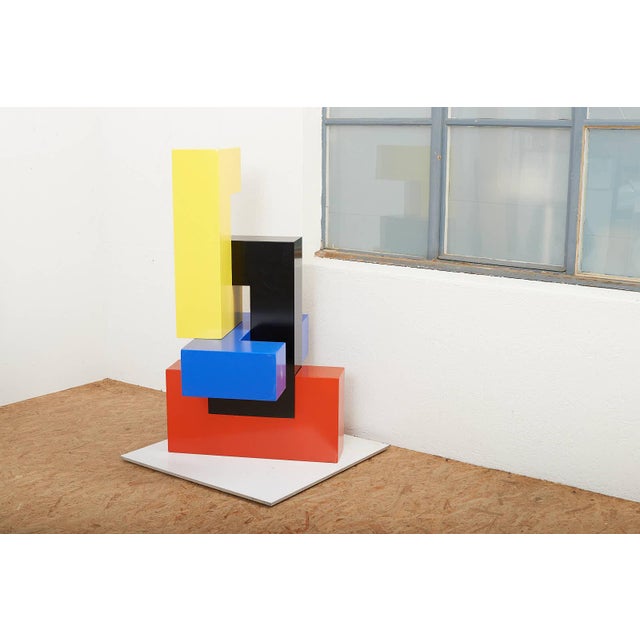Jean-Phillipe Rossinelli, Naef Quadrigo XXL Super Maxi, 1960s, Melamine and Particle Board For Sale - Image 16 of 18