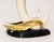 1980s San Sen, Brass & Glass Swan Console Table for Art House Jofral Spain, Labeled For Sale - Image 13 of 18