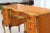 Brown Magnificent Vintage French Provincial Louis XV Rococo Satinwood & Burl Wood Vanity and Tall Boy Chest Set For Sale - Image 8 of 18