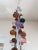Metal Italian Aer Multicolors Chandelier in Murano Glass For Sale - Image 7 of 9