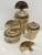 Decorative Brass Perfume Bottles - Set of 3 For Sale - Image 4 of 6