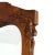 Art Nouveau Carved Walnut Mirror from Testolini & Salviati, 1900s For Sale - Image 6 of 7