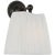 Amber Lewis for Visual Comfort Signature Matos 11" Sconce in Bronze with Silk Pleat Shade For Sale