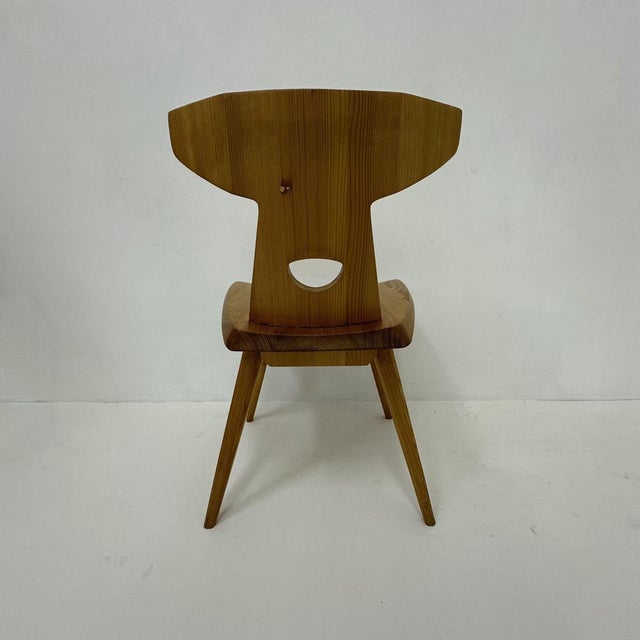 Dining Chairs in Pine from Jacob Kielland-Brandt, Denmark, 1960s, Set of 3 For Sale - Image 9 of 11