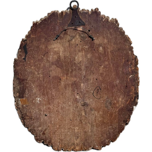 18th Century Carved Wood Heraldic Coat of Arms For Sale In Tampa - Image 6 of 10