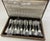 New 1980s Silver Plated 12 Pastry Forks Set , La Regence For Sale - Image 13 of 17