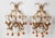 Wall Lamps with Dropping Crystal Glass, Italy, 1960s, Set of 2 For Sale - Image 11 of 14