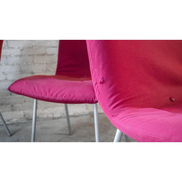 Vintage Pascal Mourgue for Ligne Roset "Calin" Dining Chairs - Set of 6 For Sale - Image 11 of 14