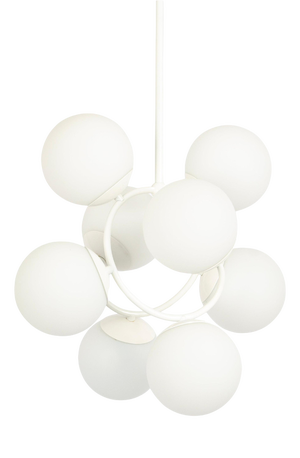 Mid-Century Orbital Pendant Lamp attributed to Kaiser Idell / Kaiser Leuchten, Germany, 1970s
