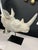 Plastic Large Realistic Rhinoceros Head Bust Sculpture on Metal Stand For Sale - Image 7 of 12