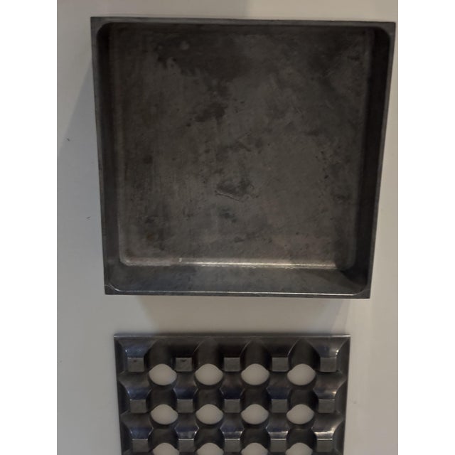 Metal Vintage Ultima 15 Ashtray by Holger Bäckström & Bo Ljungberg, 1970s For Sale - Image 7 of 13