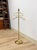 Metal Vintage Towel Rack Brass Regency Freestanding Scarf Rack Hollywood Regency MCM For Sale - Image 7 of 7