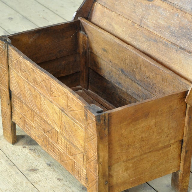 Folk Art Romanian Shepherds Chest, 1900 For Sale - Image 6 of 13