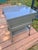 Metal Vintage Steel-Parts MFG Co. Chicago Industrial Steel Storage Cabinet For Sale - Image 7 of 11