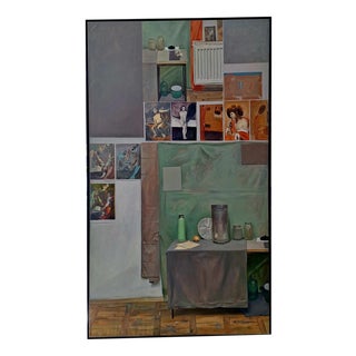 Agnieszka Staak-Janczarska, Still Life with a Flutist, 2018, Oil on Canvas For Sale