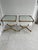 Pair of Acrylic (Lucite) and Brass Side Tables For Sale In Miami - Image 6 of 6