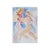 About the painting: this watercolor artwork depicts an ethereal embrace between two cupids, rendered in soft washes of...