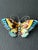1950’s David Andersen Norway Large Sterling Silver Enamel Butterfly Pin Brooch Vintage For Sale In Atlanta - Image 6 of 8