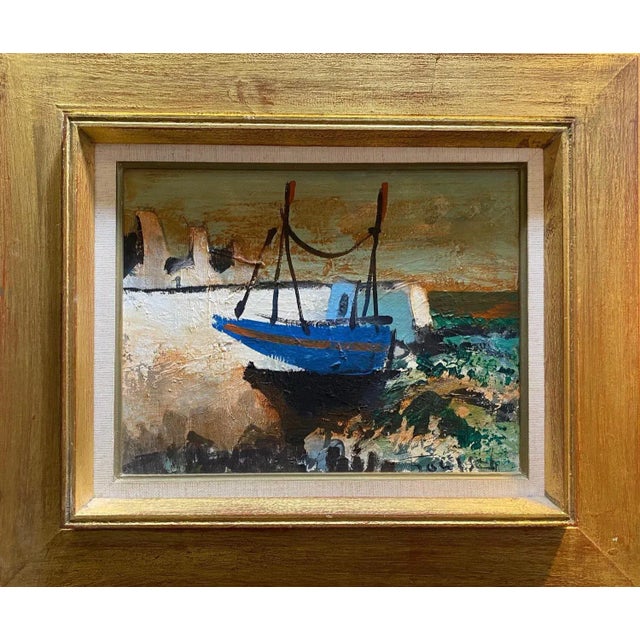 Oil on wood sold with frame Total size with frame 46x54 cm Signed and dated William GOLIASCH is a Swiss artist born in...