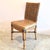 1980s Vintage Coastal Style Rattan & Rawhide Dining Chairs by Palecek - Set of 4 For Sale - Image 5 of 17