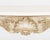 Rococo Italian Rococo Style Silvered Wood Console Table For Sale - Image 3 of 9