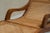 Brown Sculptural Colonial Chaise Lounge in Wood and Webbing, 1930s For Sale - Image 8 of 15
