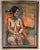Paint "Sitting Pretty”, 22"x28", Original Oil Painting, Nude Woman For Sale - Image 7 of 7