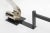 Chrome Andirons Modern Nickel Plated, "S Form", For Sale - Image 8 of 11