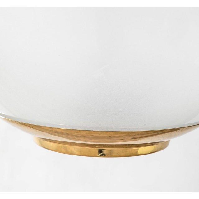 Mid-Century Modern Large LS2 Pendant in Brass by Luigi Caccia Dominioni for Azucena For Sale - Image 3 of 14