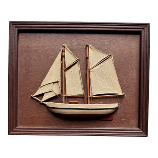 Early 20th Century 3 Dimensional Art: Half Hull For Sale