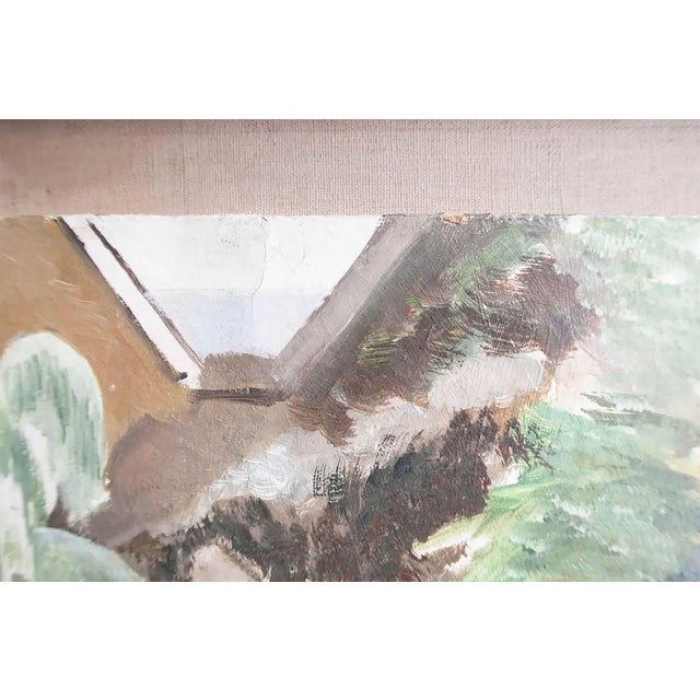 1920s Rudolph Ihlee, Collioure, 1928, Oil on Canvas, Framed For Sale - Image 5 of 7