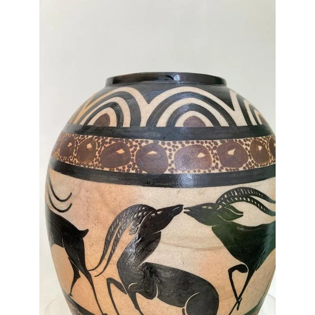 Art Deco Art Vase by Etienne Vilotte for Ciboure, 1920s-1940s For Sale - Image 6 of 9