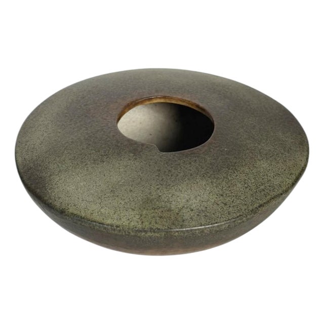 Stoneware Spherical Vase, France, 1960 For Sale