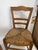 French Provincial Pair French Country (Provencial) Ladderback Chairs For Sale - Image 3 of 9
