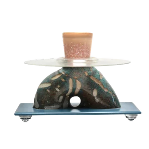 Art Glass Centerpiece by Pizzichillo - Gordon