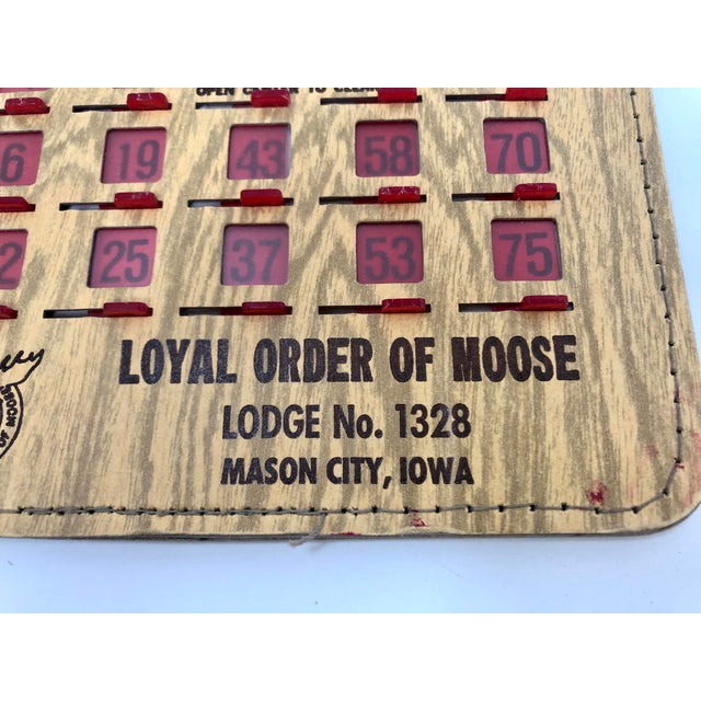 Midcentury Reusable Bingo Cards Set of 18 Chairish